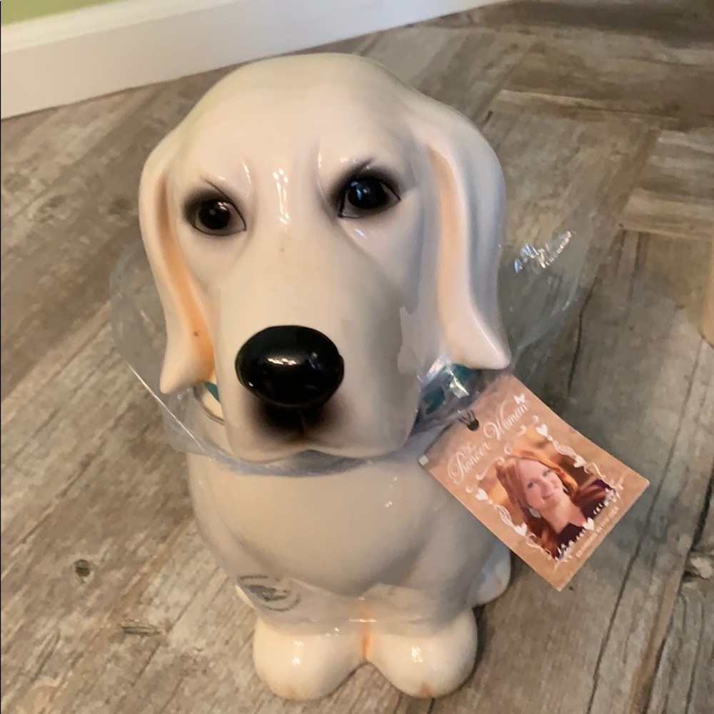 Cookie jar/ dog treat holder!